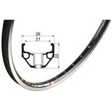 Obruč MTB Cross Trekking Remerx DRAGON 26" | shoptok.hr