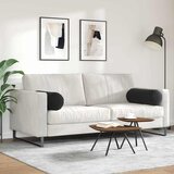  Valjkasti jastučići 2 pcs Crna Ø 25 x 70 cm Kordura tekstil | shoptok.hr