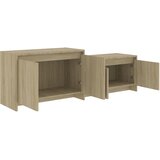  ormarić boja hrasta sonome 146,5x35x50 cm konstruirano drvo | shoptok.hr