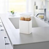 YAMAZAKI Bijeli plastičan kupaonski organizator za pamučne vatice Tower – | shoptok.hr
