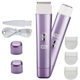 INF Ženska električna britvica - mokro/suho, polnilna, dvojna glava Purple, (5000287129) | Shoptok.si