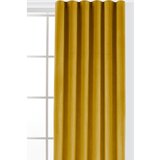 Filumi Gorčično rumena žametna zavesa za delno zatemnitev 400x300 cm Velto – | Shoptok.si