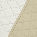 DecoKing Prekrivač Axel 170x210 cm, bež/bijela Slike