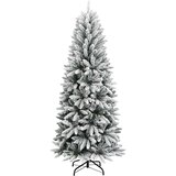 vidaXL Umestno božično drevo med 150 LED Bela 63 x 63 x 150 cm | Shoptok.si