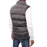 DStreet Kamizelka męska pikowana szara | Shoptok.si