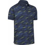 Callaway Mens All Over Active Textured Print Polo Navy Blazer M | shoptok.hr