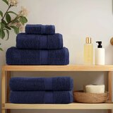 vidaXL Ručnici 2 kom modri 100 x 200 cm 600 gsm od 100 % pamuka | shoptok.hr
