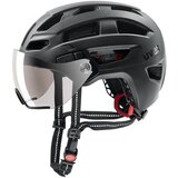 Uvex Finale visor bike helmet 56–61 cm, black matt Cijene