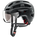 Finale visor bike helmet 56–61 cm, black matt