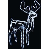  Figura božićnog soba s pomičnom glavom hladna bijela 76x42x87cm | shoptok.hr