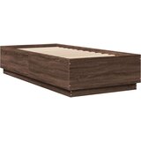  Okvir za krevet smeđi hrast 100 x 200 cm konstruirano drvo | shoptok.hr