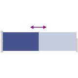  Uvlačiva bočna tenda za terasu 140 x 500 cm plava | Eponuda.ba