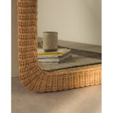 Kave Home Zidno ogledalo s okvirom od ratana 58x79 cm Zilna – | shoptok.hr