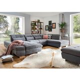 XORA SEDEŽNA GARNITURA, mikrovlakna siva | Shoptok.si