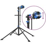 vidaXL Stalak za popravak bicikla sklopivi 108 - 188 cm plavi čelični | shoptok.hr