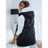 DStreet Women's quilted vest WELIA black TY3294 Cene