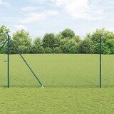 vidaXL Heksagonalna ograda Zelena 1,6x10 m Čelik | shoptok.hr