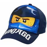 Lego Otroška bombažna bejzbolska kapa mornarsko modra barva