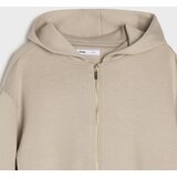 Sinsay Majica s kapuljačom na patentni zatvarač | shoptok.hr