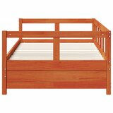 Dnevni krevet bez madraca voštano smeđi 90 x 200 cm od borovine | shoptok.hr