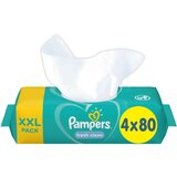 Pampers Otroški robčki Fresh Clean XXL - 320 kos (4x80 robčkov) Cene