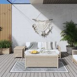 vidaXL Zunanja preproga siva in bela 80x150 cm Cene