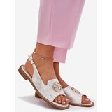 S. BARSKI Womens Sandals On A Flat Heel With Decoration S.Barski | ePonuda.com