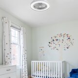 SULION Bela LED stropna svetilka Robotto – | Shoptok.si