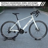 Razpakirano.si Univerzalno talno stojalo za kolo, nastavljivo stojalo za MTB, cestna in mestna kolesa | Shoptok.si