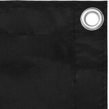 Balkonski zastor crni 90 x 400 cm od tkanine Oxford | shoptok.hr