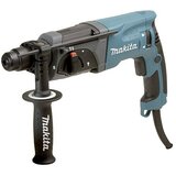 Makita Kombinirana bušilica HR2470 (780 W, Jačina pojedinog udarca: 2,4 J, Broj okretaja pri praznom hodu: 0 okr/min - 1.100 okr/min) + BAUHAUS jamstvo 5 godina na uređaje na električni ili motorni pogon | shoptok.hr
