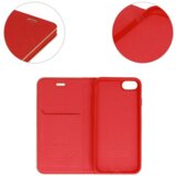  Premium preklopna torbica samsung galaxy S22 plus 5G - rdeč z zlatim robom | Shoptok.si
