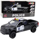 Policijski auto za igru PickUp sa zvučnim efektima 1:12 - crni | shoptok.hr