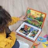 Janod Magnetibook Dinosaurus ploča s magnetima 3 y+ 1 kom | shoptok.hr