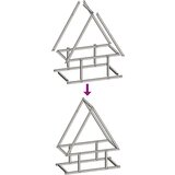  Stalak za drva bijeli 50x25x60cm hladno valjani čelik | shoptok.hr