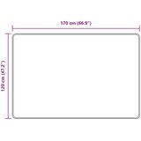 Traka za tepih MARSA Šumsko zelena 120 x 170 cm Poliester i PVC | Eponuda.com