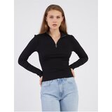 Noisy May Black Women's Sweatshirt Aya - Women Cene