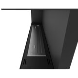  InFire - Ugaoni BIO kamin 45x120 cm 3kW crni | Eponuda.com