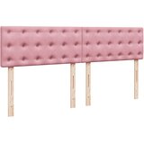  Otomanski krevet s madracem ružičasti 160x200 cm baršun | shoptok.hr