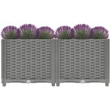  Povišena gredica 80x40x38 cm od polipropilena | shoptok.hr