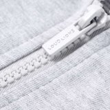  Dječja majica s kapuljačom i patentnim zatvaračem siva 128 | shoptok.hr