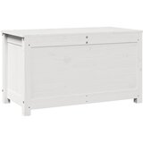  Kutija za pohranu bijela 80 x 40 x 45,5 cm od masivne borovine | Eponuda.ba