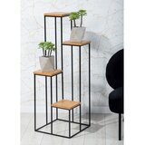  Stalak za cveće 110x40 cm crna/smeđa | Eponuda.com