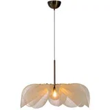 108661 - Luster na sajli STYRKA 1xE27/40W/230V prečnik 75 cm bež