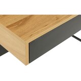  Pisalnik kovina, leseni material črna, divji hrast | Shoptok.si