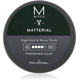 Paul Mitchell Mitch Matterial Finishing Clay definicija i oblikovanje kose jaka fiksacija 85 g za muškarce Cijene