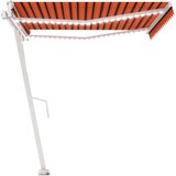 Automatska tenda sa senzorom LED 400x300 cm narančasto-smeđa | shoptok.hr