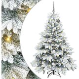 vidaXL Umjetno božićno drvce s stalakom Zelena 150 cm PE i PVC | shoptok.hr