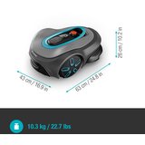 Gardena robotska kosilica smart SILENO max 800 m², robotska kosilica, 19901-20 | shoptok.hr