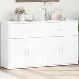 vidaXL Komoda 2 kom bijela 60 x 31 x 70 cm od konstruiranog drva Cijene